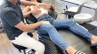 A girl has sex with her doctor to thank for the examination