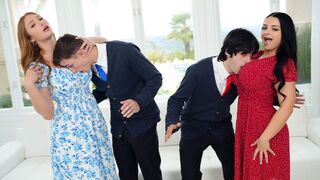 The stepsons are bad in women, so their mamas are giving a lesson