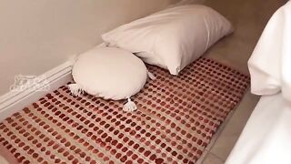 I'm sharing a bed with my girlfriend's best friend, and it's getting steamy