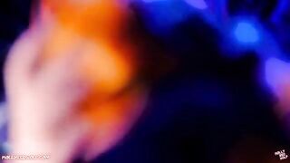 Asuka Langley from Evangelion gets her pussy filled with cum and has a sloppy blowjob