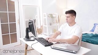 A cheating wife with big tits gets caught in a compromising situation