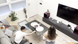 My stepsis stopped by when she caught me watching porn and helped me out