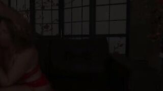 A guy released his cum directly into the mouth of a sexy prostitute
