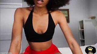 A step mom catches her step son jerking off and finishes him off