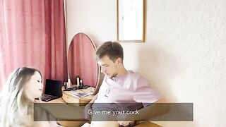 Polly Dollie had sex before the party and got a creampie
