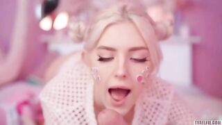All cute girls love to have cum on their faces