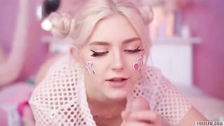 All cute girls love to have cum on their faces