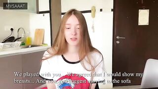 The guy beat the moves of a step sister at chess and fucked her