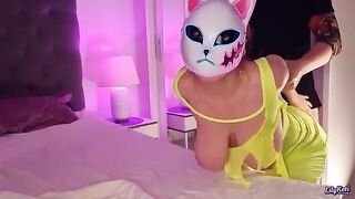 Inviting anime girl home turned into a messy hardcore sex session