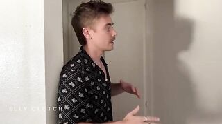 Two hot guys fucked two sexy babes on a bed, a wild scene