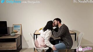 We studied together and ended up fucking, featuring Noah Pells' big dick