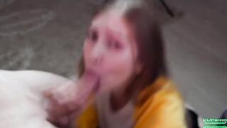 The man began to fuck the cute Russian schoolgirl hard