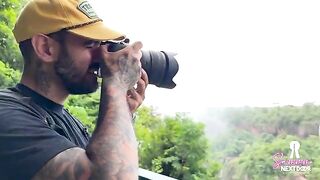 Waterfalls gets me wet! - SammmNextDoor Date Night, outdoor passion at its best