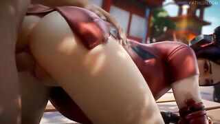 A compilation of hot Fortnite girls getting fucked in various positions