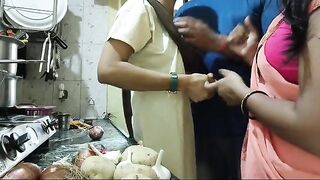 Two guys fuck Mumbai babe Ashu in an intense threesome