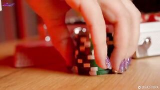 I lost my ass at poker to a stunning girl Sia Siberia