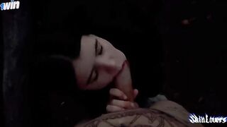 A zoomer girl couldn’t explain a term and sucked my dick. Conversations in Russian. Cumshot
