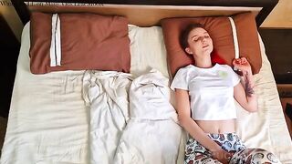 A sexy wife ensures her husband doesn’t cum before work