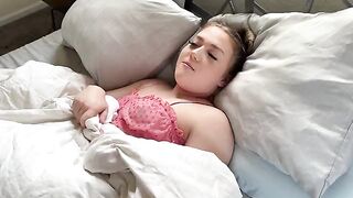 A cute teenage girl plays hooky with her stepdad in a steamy scene