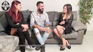 Our neighbor has seen us, and now she wants to get intimate with us!