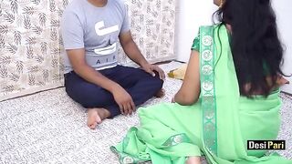 A woman was fucked by her devar before marrying him, in Hindi audio
