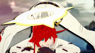 Guilty Gear Halloween special with Jack-O' challenge vibe