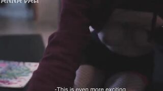 My classmate has a thing for sucking, and she’s desperate for better grades