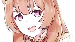 Raphtalia Edging, the rising shield hero's companion, skilled in intimate arts