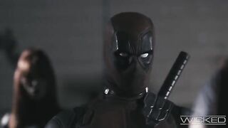 Deadpool and Black Widow fuck with Taskmaster and Yelena in a steamy foursome