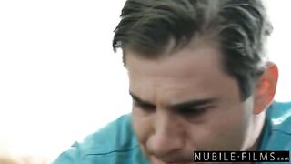 A hot guy fucks a ghostly Alina Lopez with sensual passion