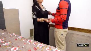 Desi Pari seduced by stepbro to fuck with dirty Hindi talk