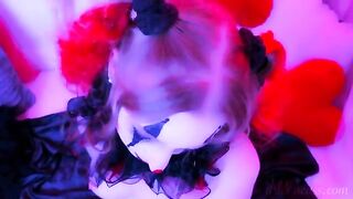 A kinky clown gets his cock sucked and facial by a slutty one