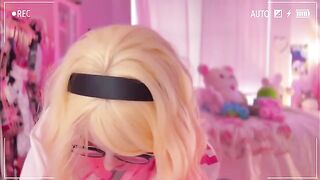 SpiderGwen, in a kinky twist, uses my cock after tying me up