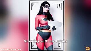 Casting for porn with a young girl in the role of The Incredibles