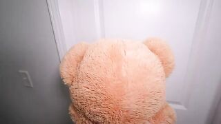 My petite step sis dominates me for spying on her, it’s intense!