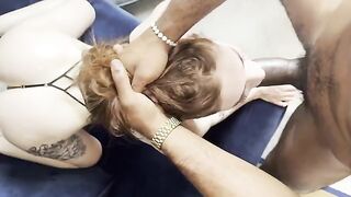 I had sex with a black guy on the first date! My pussy gets fucked by BBC
