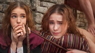 Hermione Granger discovers a new spell in a steamy scenario