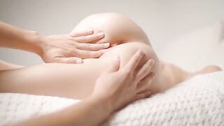 Hot massage with gentle fingering and real orgasm, just like Real Orgasm’s style