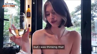 Rich guy fucked pretty 18yo girl on a date