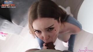 A young man is having fun with his stepmom in a steamy scene