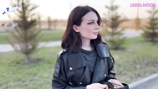 The photo shoot with the girl next door got too wet, even for Lesya Moon