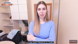 The stepmom got a messy hot load all over her pretty face twice