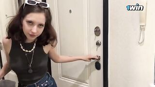 Meet cute Ukrainian chick and get fucked on the street