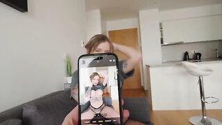 A girl is fucking her boyfriend's best friend, teaching a lesson