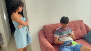 If you don't fuck me, I'll tell my stepdaddies about your cock sucking
