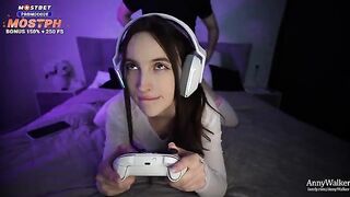 A gamer guy got his stepsister’s virtual ass smashed in a steamy session