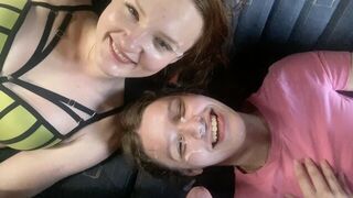Bus full of horny people including students and teacher, wild ride!
