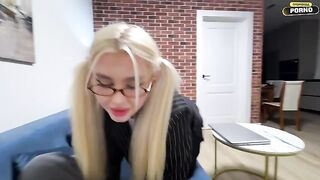 Fucked a cute student girl with big ass