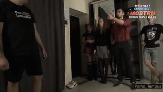 An orgy is taking place in a school with the teachers involved