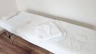 Pervert masseur took advantage of the girl’s relaxation techniques while her husband waited outside